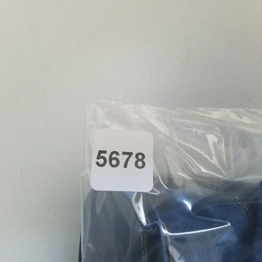 Refuge Denim Shorts Womens 0 Blue Jean Mid Rise‎ Mom Cuffed Hem Dark Wash - Picture 12 of 12